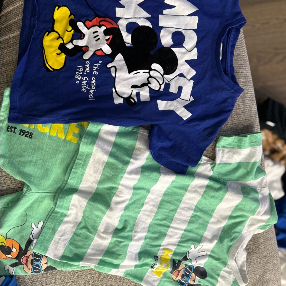 Disney Blue and Green Pajama Sets